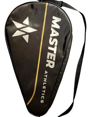 Master Athletics Platform Tennis Paddle Bag Cover Case With Strap Black White